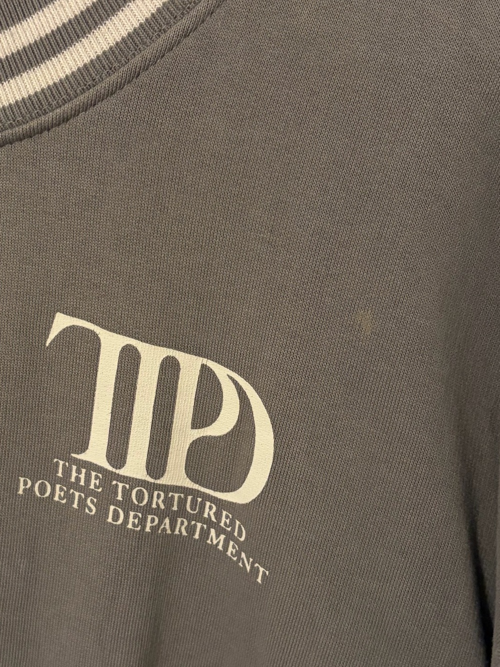 Taylor Swift TTPD Crewneck Sweater - Picture 2 of 5